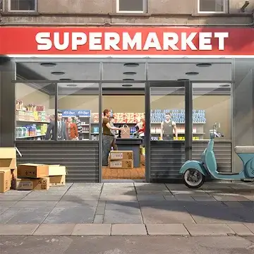 Supermarket Simulator MOD APK Logo
